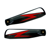 VULCAN ROTORS Precision Tail Rotor Blades 110mm (RED)